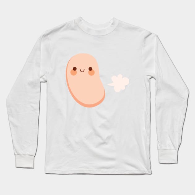 Baked beans farting Long Sleeve T-Shirt by petitspixels